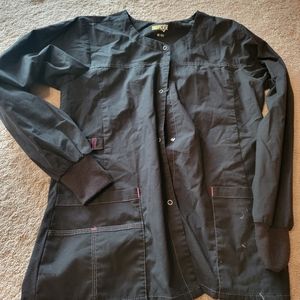 Black medium Scrub Jacket